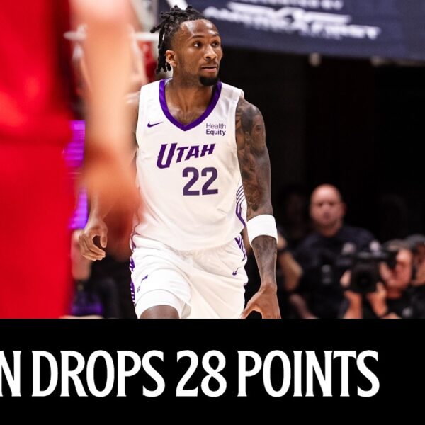 DARRYN PETERSON drops 28 in DEBUT UTAH JAZZ