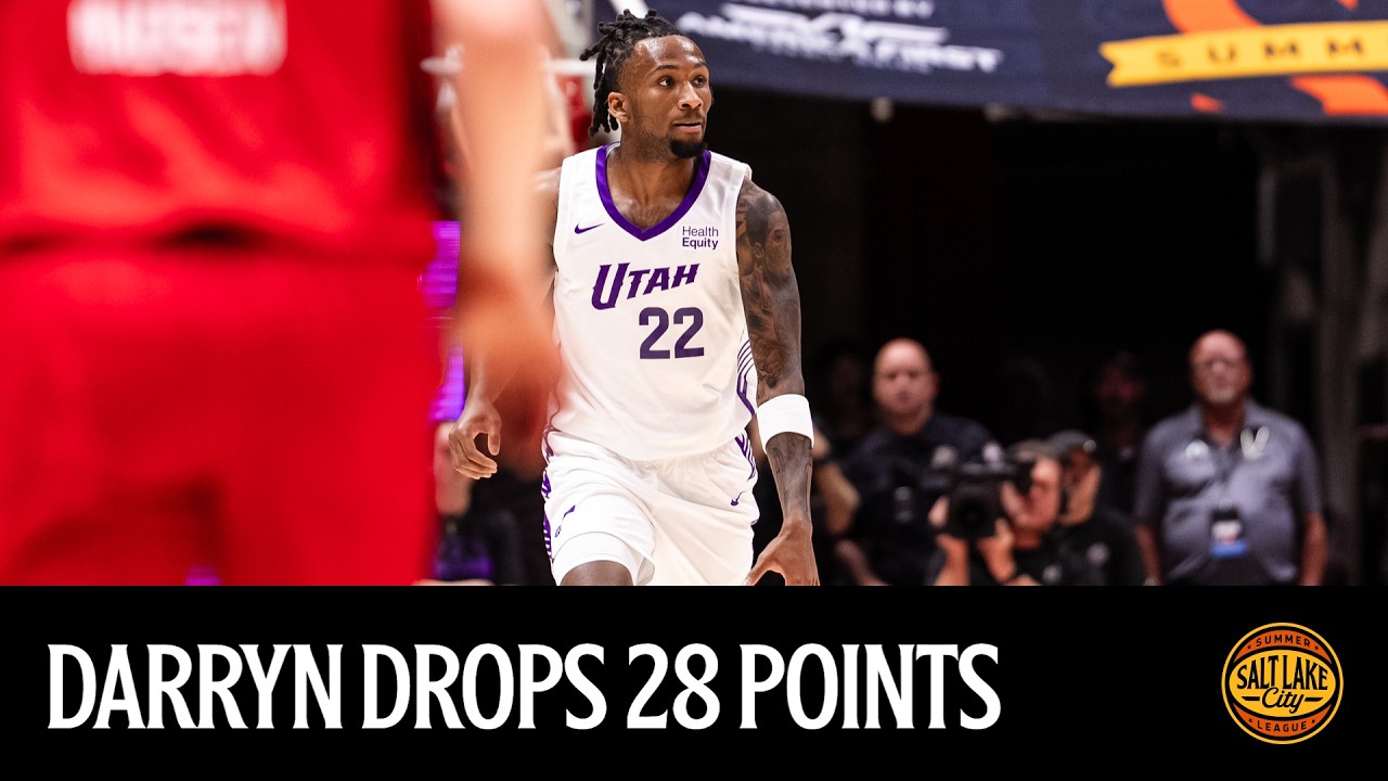DARRYN PETERSON drops 28 in DEBUT UTAH JAZZ