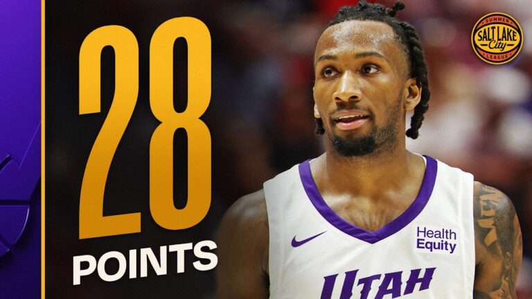 Darryn Peterson GAME HIGH 28 PTS in his Summer League Debut July 4, 2026
