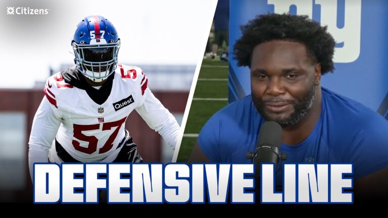 Defensive Line Interviews Giants Huddle New York Giants