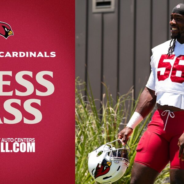 DL Darius Robinson Press Conference 07-07-26 Arizona Cardinals 2026