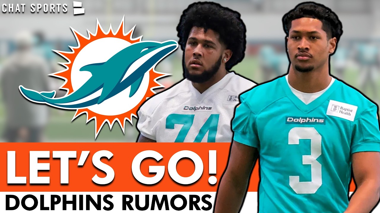 Dolphins Fans Receive FANTASTIC NEWS On Two Standout Rookies!