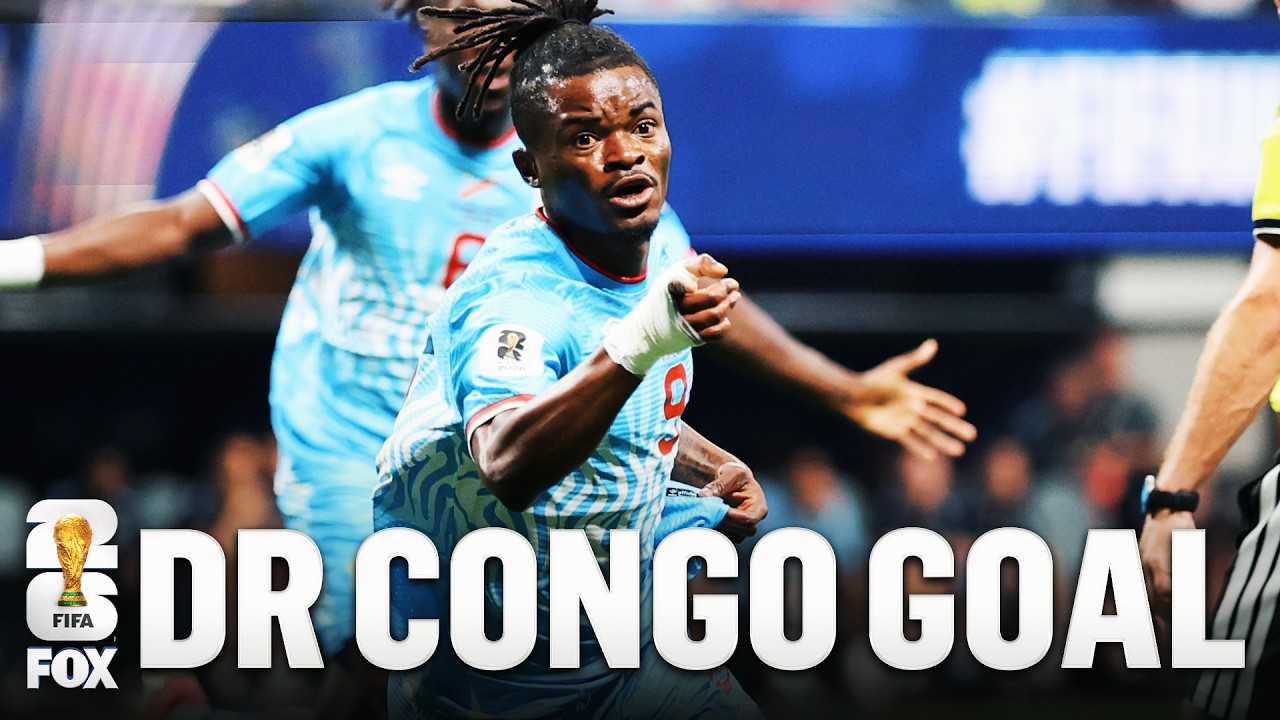 DR Congo STUNS England Brian Cipenga Scores Goal to Take Early Lead