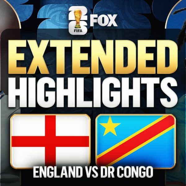 England vs DR Congo Highlights 2026 FIFA World Cup Round of 32