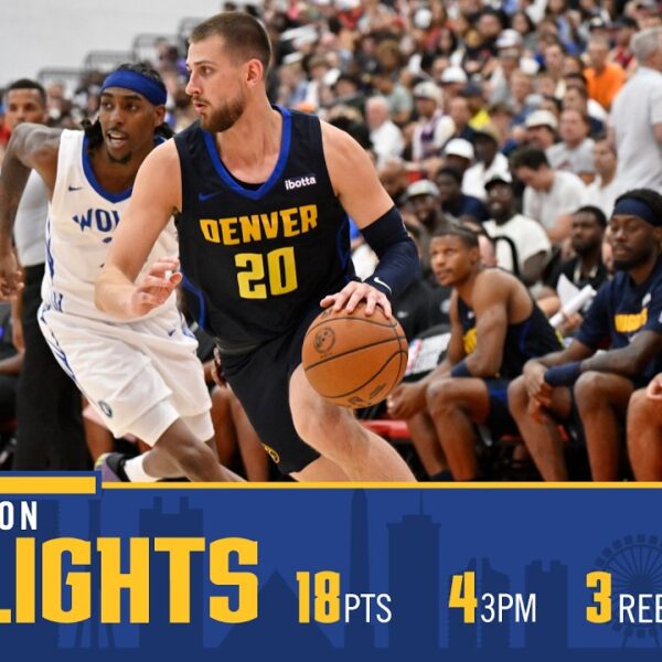 Erik Stevenson Highlights vs. Timberwolves 2026 NBA Summer League
