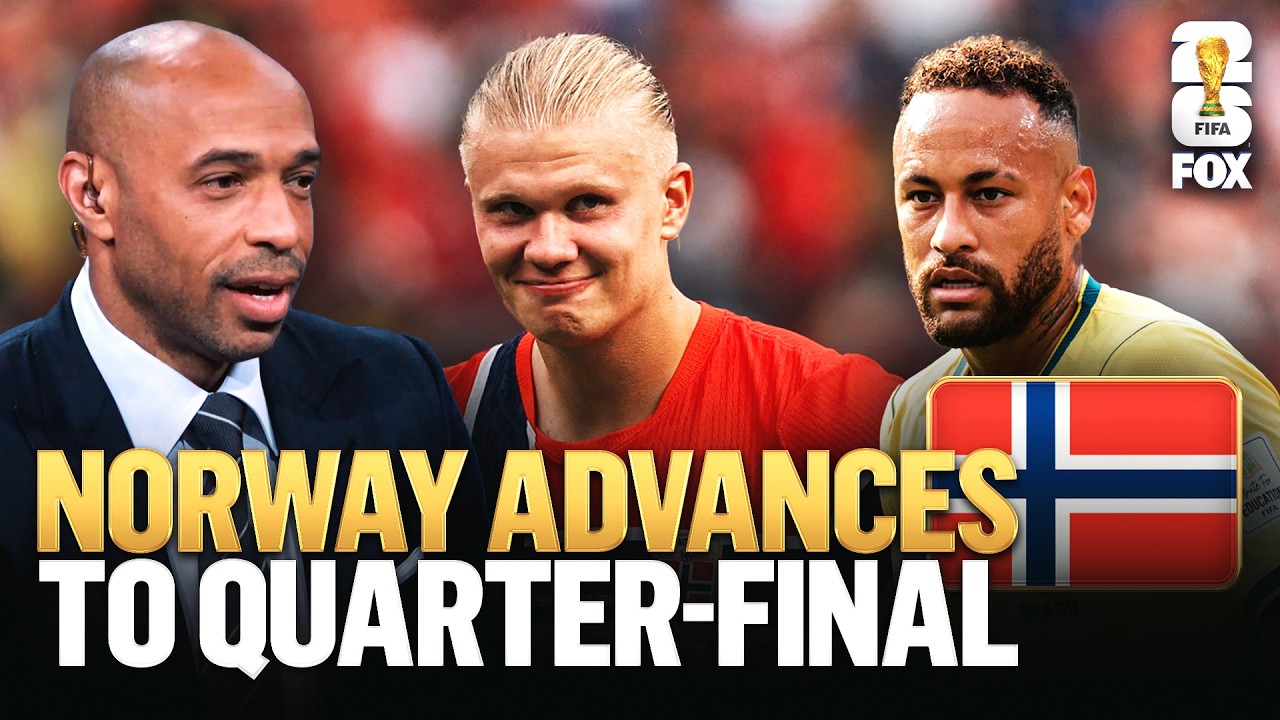 Erling Haaland STUNS BRAZIL Haaland Scores BRACE & Neymar Jr. Makes Impact