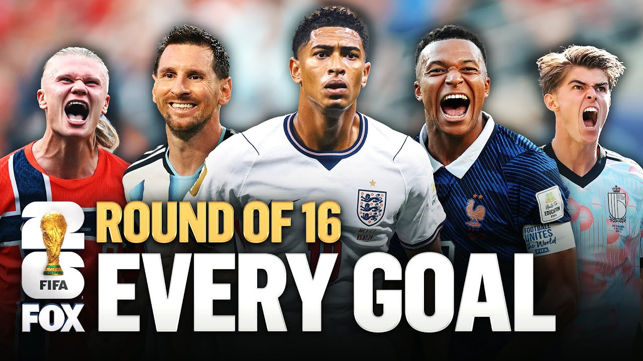 EVERY Goal From Round of 16 2026 FIFA World Cup