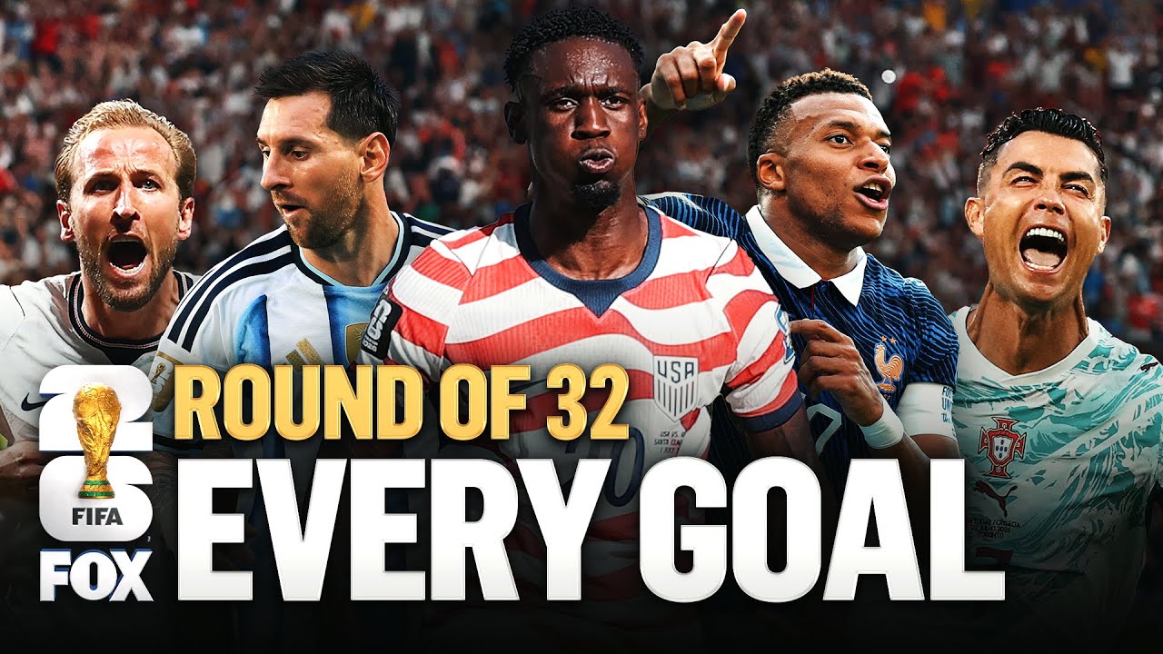 EVERY Goal From Round of 32 2026 FIFA World Cup
