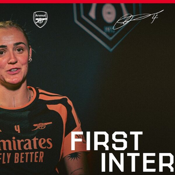 EXCLUSIVE Georgia Stanway’s first interview as a Gunner