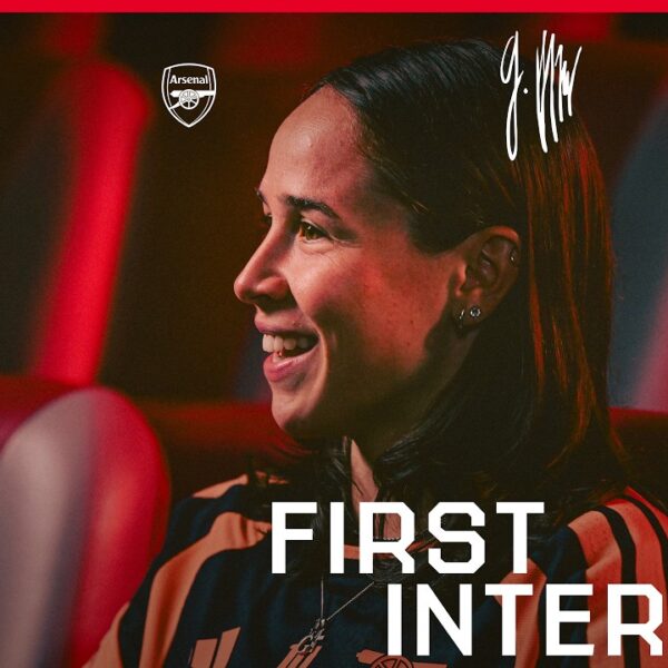 EXCLUSIVE Géraldine Reuteler’s first words as an Arsenal player