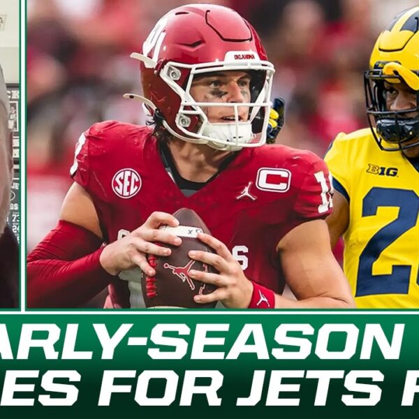 Five MUST-WATCH College Football games for New York Jets fans! (FULL Badlands)