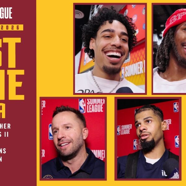 Full Denver Nuggets Media vs. Houston 2026 NBA Summer League