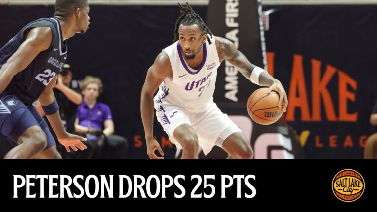 Full Highlights Darren Peterson vs. Memphis Grizzlies (SLC Summer League)