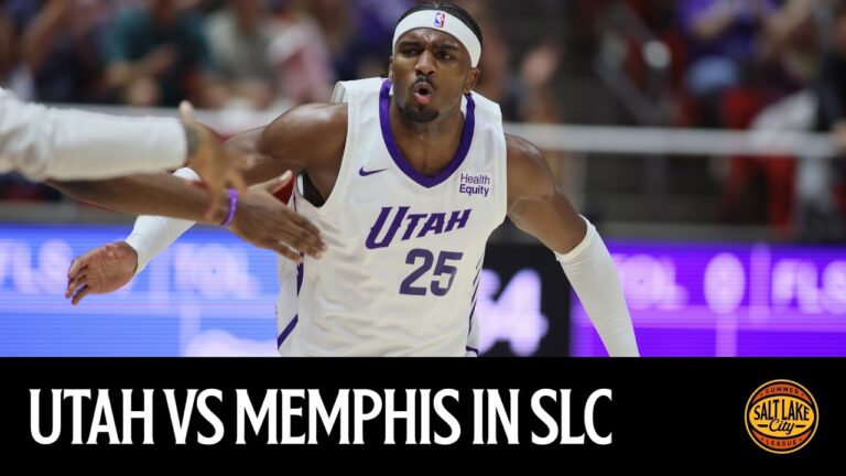 Full Highlights Jazz vs Grizzlies at SLC Summer League