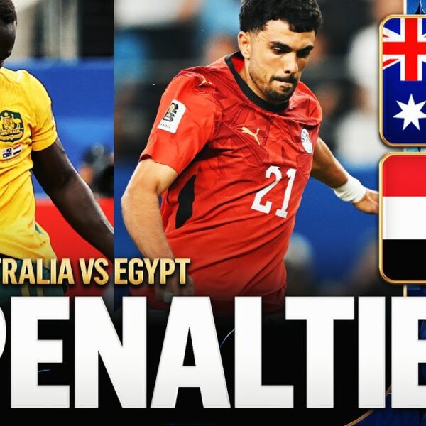 FULL PENALTIES Australia vs Egypt 2026 FIFA World Cup Round of 32
