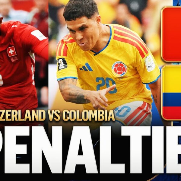 FULL PENALTIES Switzerland vs Colombia 2026 FIFA World Cup Round of 16