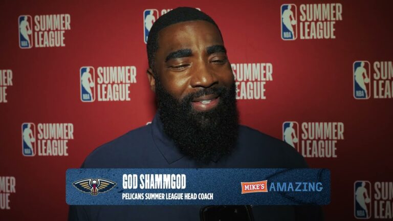 God Shammgod Postgame Interview 2026 NBA Summer League July 12, 2026