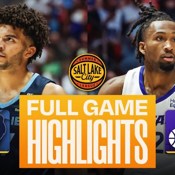 GRIZZLIES vs JAZZ SALT LAKE CITY SUMMER LEAGUE FULL GAME HIGHLIGHTS July 6, 2026