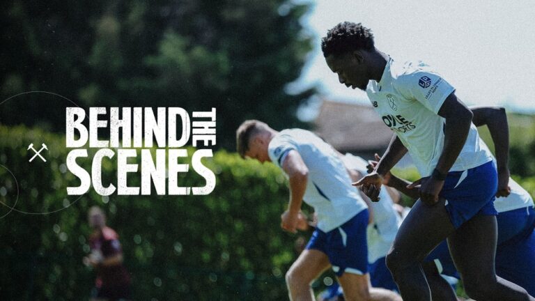 Hammers Return To Rush Green For Pre-Season Behind The Scenes