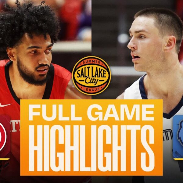 HAWKS vs GRIZZLIES SALT LAKE CITY SUMMER LEAGUE FULL GAME HIGHLIGHTS July 7, 2026