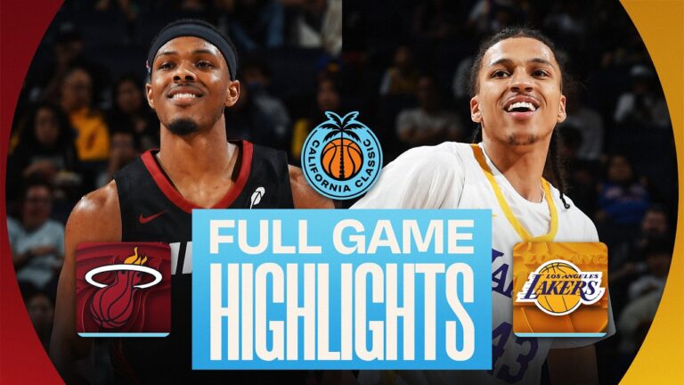 HEAT vs LAKERS CALIFORNIA CLASSIC FULL GAME HIGHLIGHTS July 5, 2026