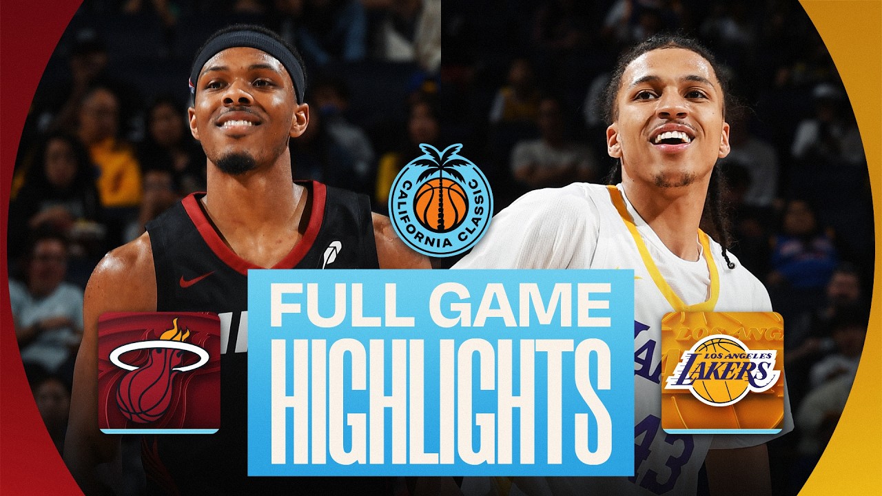 HEAT vs LAKERS CALIFORNIA CLASSIC FULL GAME HIGHLIGHTS July 5, 2026