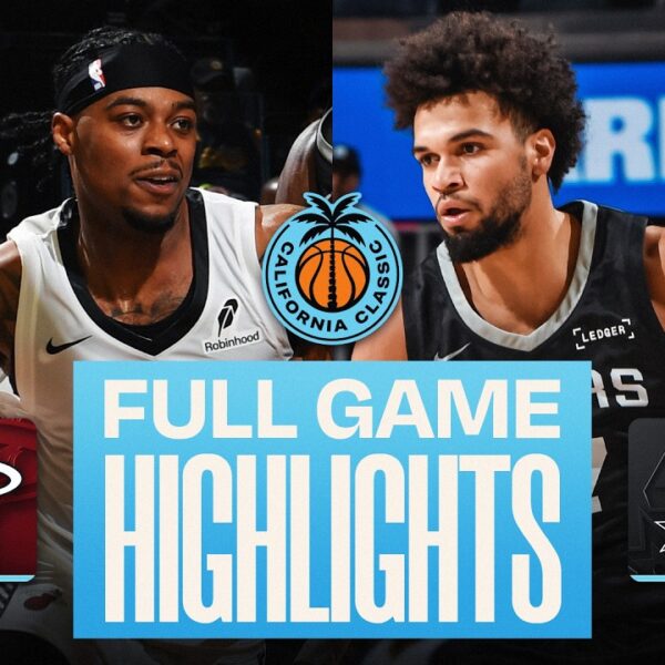 HEAT vs SPURS CALIFORNIA CLASSIC FULL GAME HIGHLIGHTS July 3, 2026