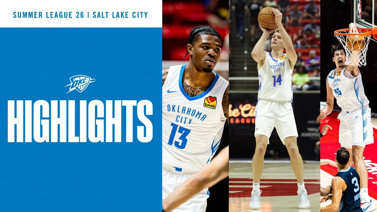 Highlights From Salt Lake City 2026 NBA Summer League OKC Thunder