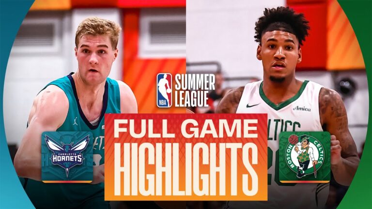 HORNETS vs CELTICS LAS VEGAS SUMMER LEAGUE FULL GAME HIGHLIGHTS July 12, 2026