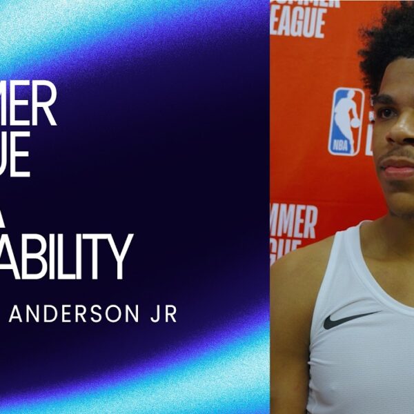 Hornets vs Pelicans: Christian Anderson Jr. Postgame Media Availability 7 11 2026