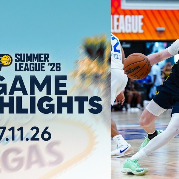 Indiana Pacers Summer League Highlights vs. Philadelphia 76ers July 11, 2026