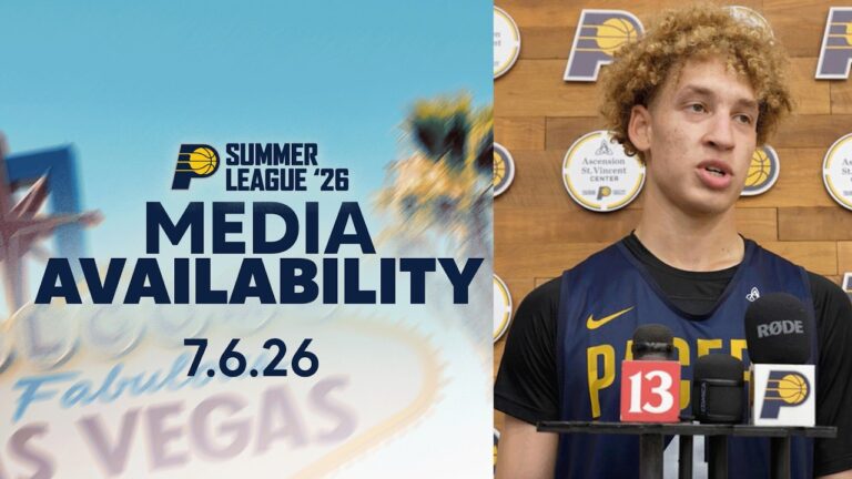 Indiana Pacers Summer League Media Availability July 6, 2026