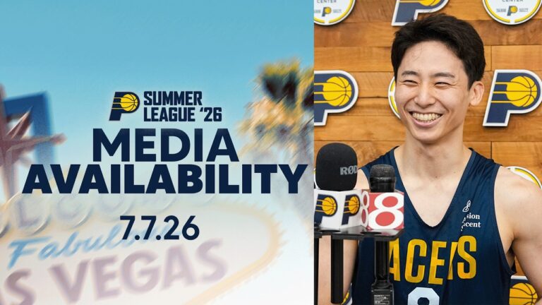 Indiana Pacers Summer League Media Availability July 7, 2026