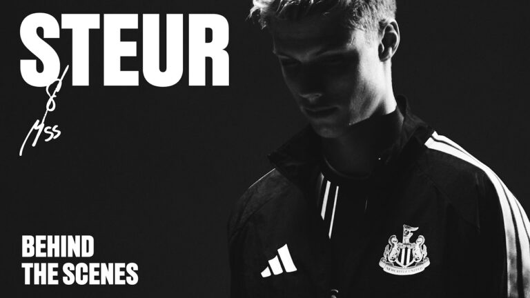 Inside Sean Steur’s First Day As A Newcastle United Player Behind-The-Scenes