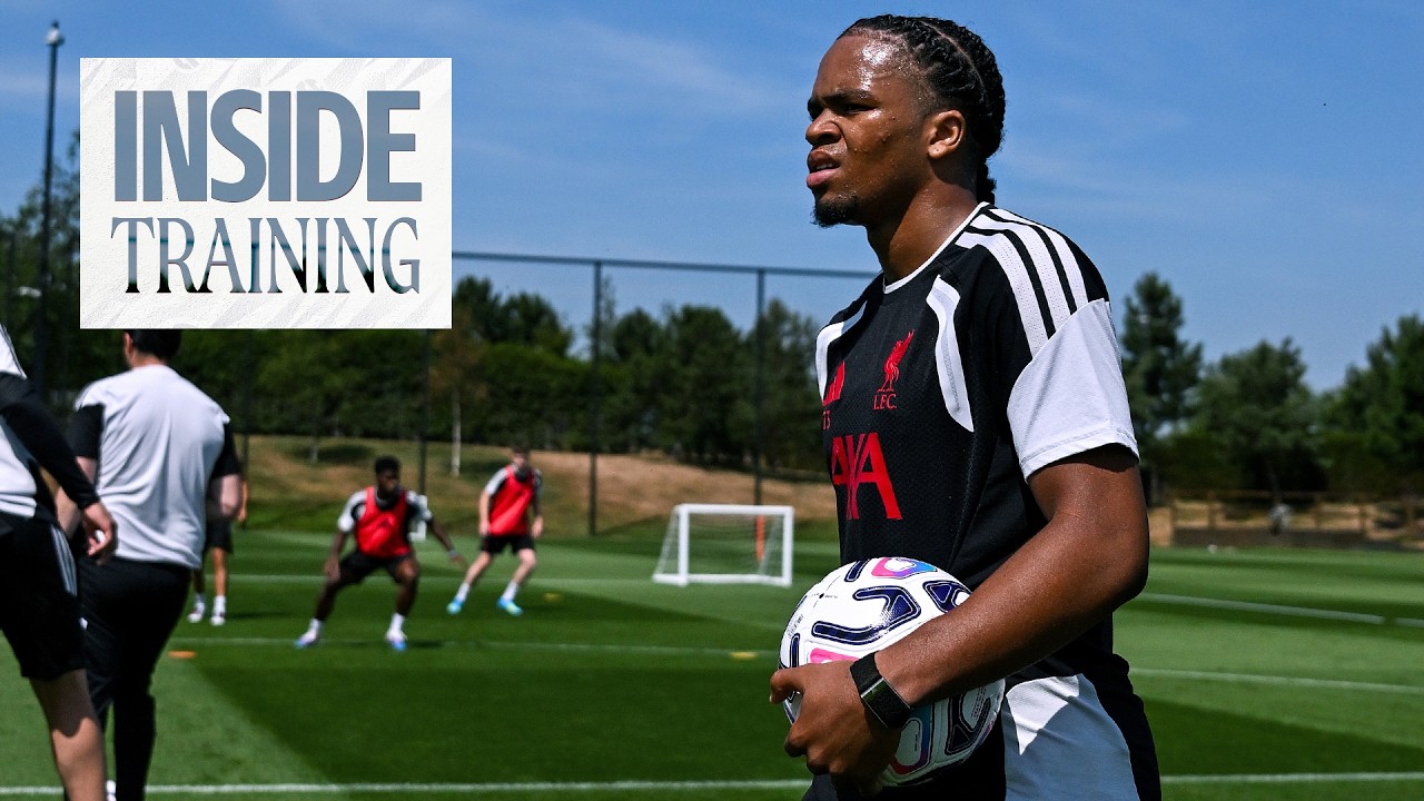 Inside Training: BACK ON THE PITCH! Ball work with Jacquet, Szoboszlai, Ngumoha and more