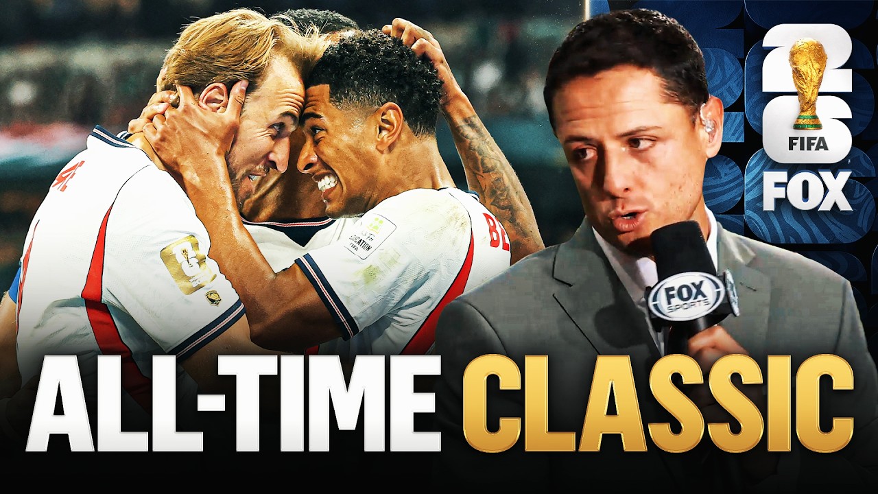 INSTANT CLASSIC Javier Hernández REACTS England Defeating Mexico to MOVE ON to Quarterfinals