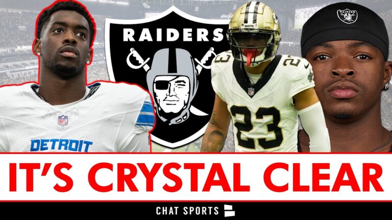 Its CRYSTAL CLEAR For The Las Vegas Raiders