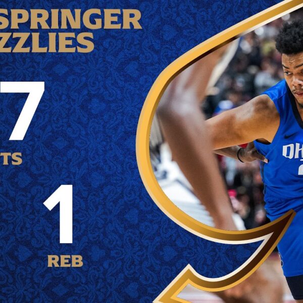 Jaden Springer (17 PTS) Highlights vs. Memphis Grizzlies Summer League July 13, 2026