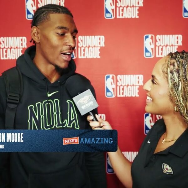Jalon Moore Postgame Interview 2026 NBA Summer League July 11, 2026