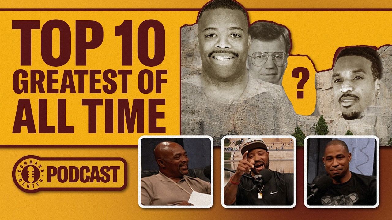 Jayden Daniels ALREADY on the Mount Rushmore of Washington Football? Podcast Commanders NFL