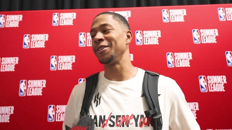 Jayson Kent Postgame Interview July 12, 2026 vs. Magic Portland Trail Blazers