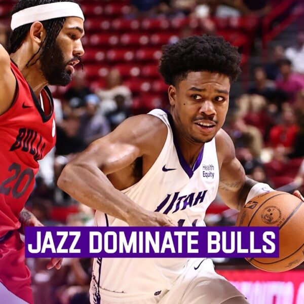 JAZZ DOMINANT WIN over BULLS UTAH JAZZ