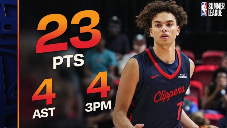 Keaton Wagler COOKED with 23 PTS vs the Jazz July 12, 2026