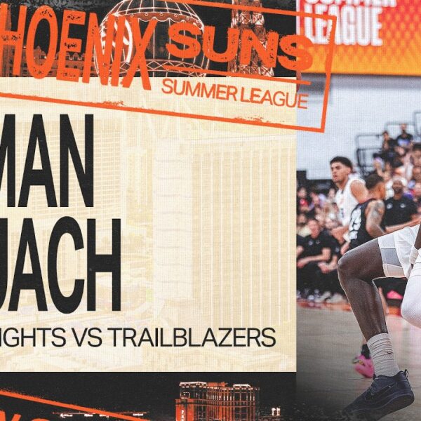 Khaman Maluach 19 PTS & 11 REB in first Summer League game of 2026 Phoenix Suns Player Highlights