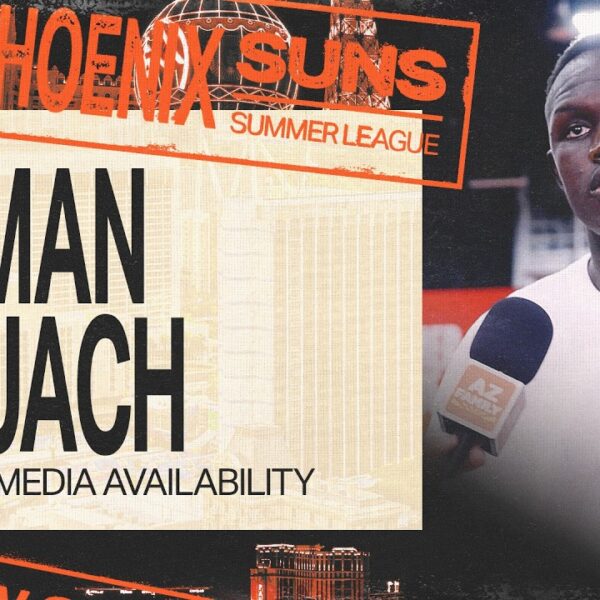 Khaman Maluach leading the Summer League team & win over Portland Trailblazers