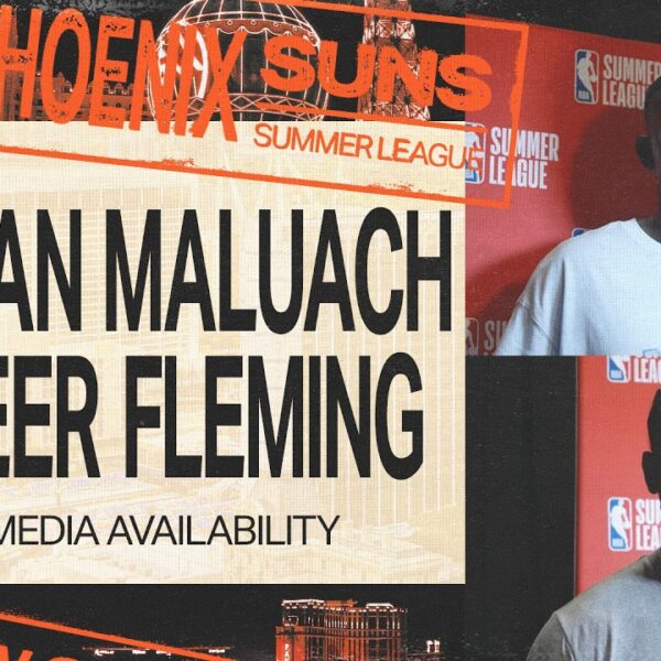 Khaman Maluach & Rasheer Fleming on Summer League Game 2