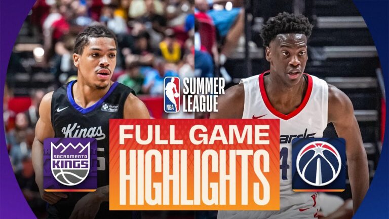 KINGS vs WIZARDS LAS VEGAS SUMMER LEAGUE FULL GAME HIGHLIGHTS July 12, 2026
