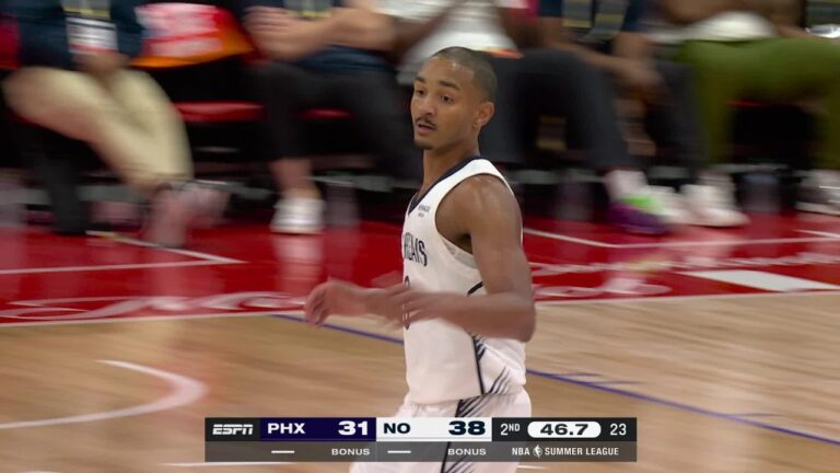 Kobe Bufkin Highlights vs. Phoenix Suns 2026 Pelicans Summer League 7 12 26