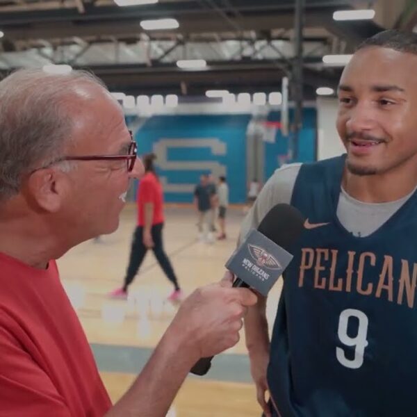 Kobe Bufkin Interview with Joel Meyers 2026 NBA Summer League