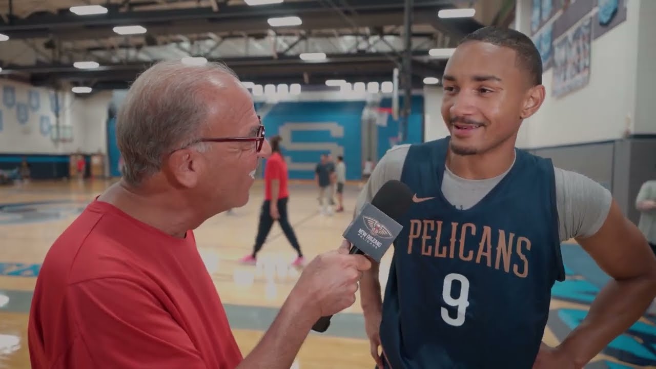 Kobe Bufkin Interview with Joel Meyers 2026 NBA Summer League